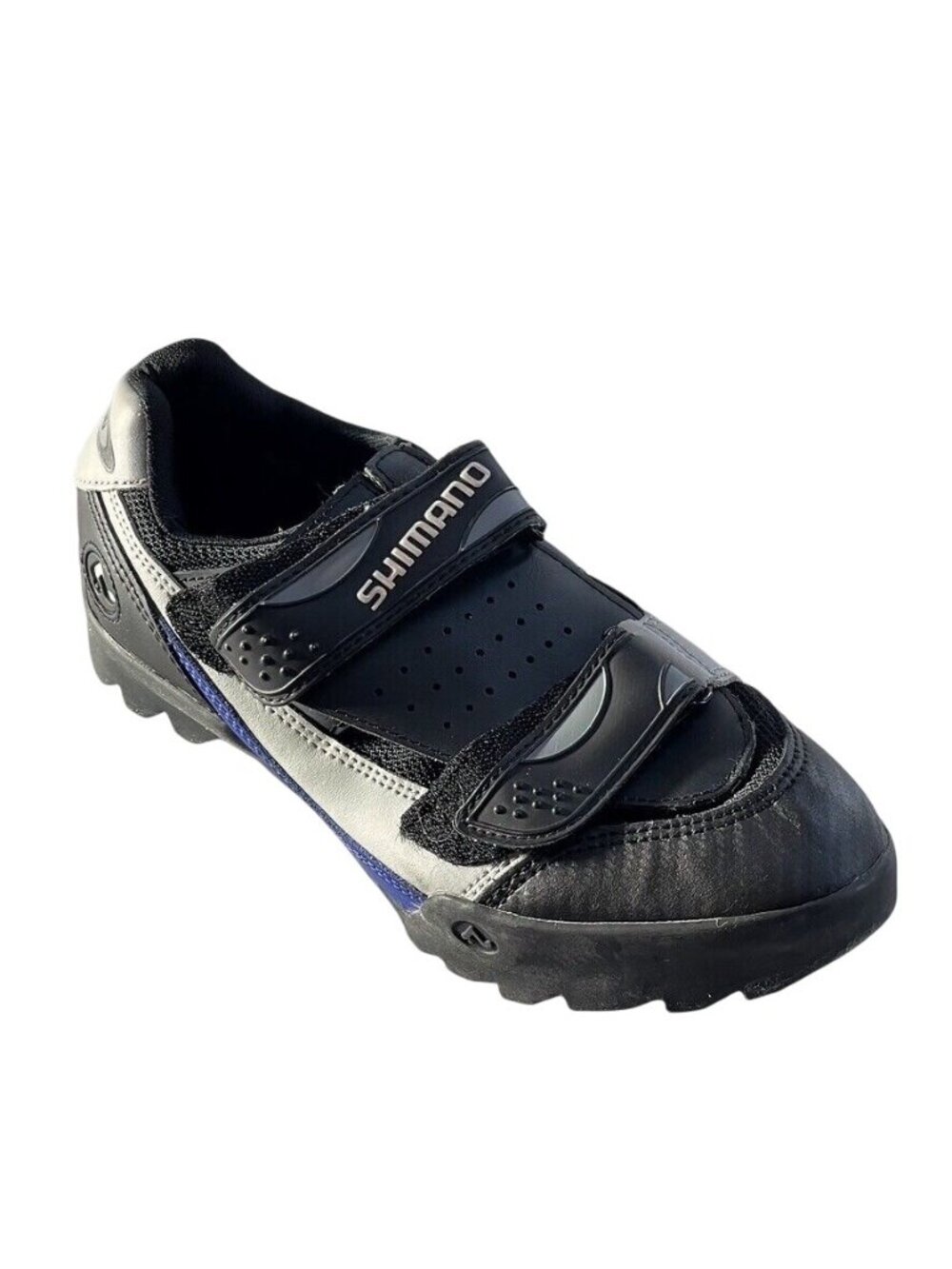 Shimano SH-M070 SPD Cycling Shoes Men's  Size 7.5 Black & Silver
